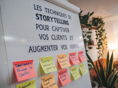Les techniques de storytelling pour captiver vos clients et augmenter vos ventes
