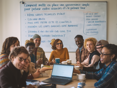 Comment mettre en place une gouvernance simple pour prévenir les conflits entre associés dès le premier tour
