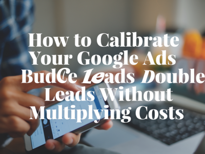 Comment calibrer votre budget google ads pour doubler les leads sans multiplier les dépenses